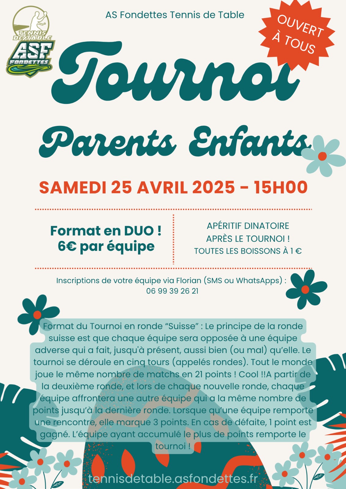 tournoi parentes enfants 2025 - 2025 2