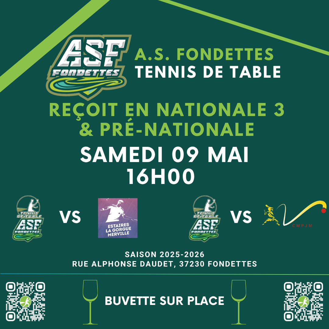 Cinquième match deuxieme phase 2025-2026